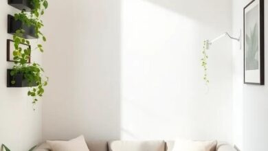 Transform Your Small Living Room: Embrace Wall Plants for a Cozy Aesthetic