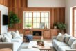 Embracing Nature: Transform Your Living Room with Rustic Wood Accents