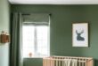 Embracing Nature: Designing a Serene Forest Green Nursery for Your Little One