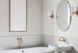 Elevate Your Space: The Timeless Charm of Classic Bathrooms with Wall-Mounted Faucets