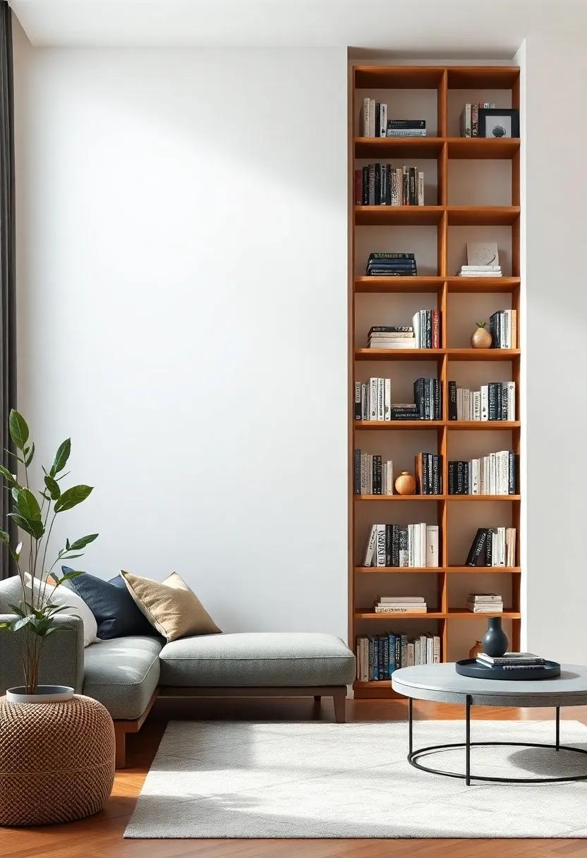 Transform Your Living Room with Stylish Large Bookcase Shelving Solutions