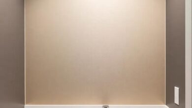 Elevate Your Powder Room: Stunning Accent Walls with Metallic Finishes