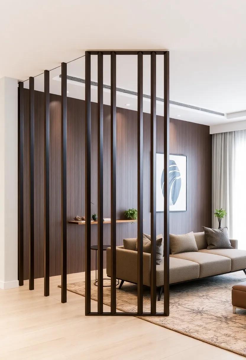 Transform Your Space: Innovative Ideas for Open Concept Living Room Partitions