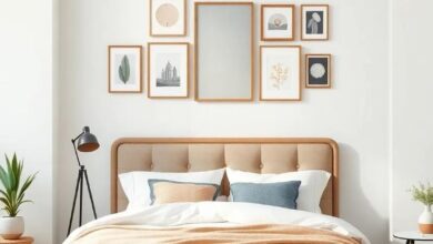 Transform Your Space: Inspiring Eclectic Bedrooms with Unique Gallery Wall Decor