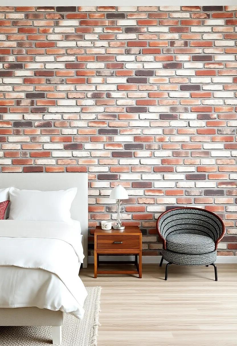 Transform Your Bedroom: The Timeless Charm of a Brick Accent Wall