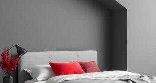 Chic and Stylish: Transforming Your Teen Boy’s Room with Grey and Red Accents