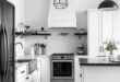 Timeless Charm: Embracing the Elegance of Black and White Farmhouse Kitchens