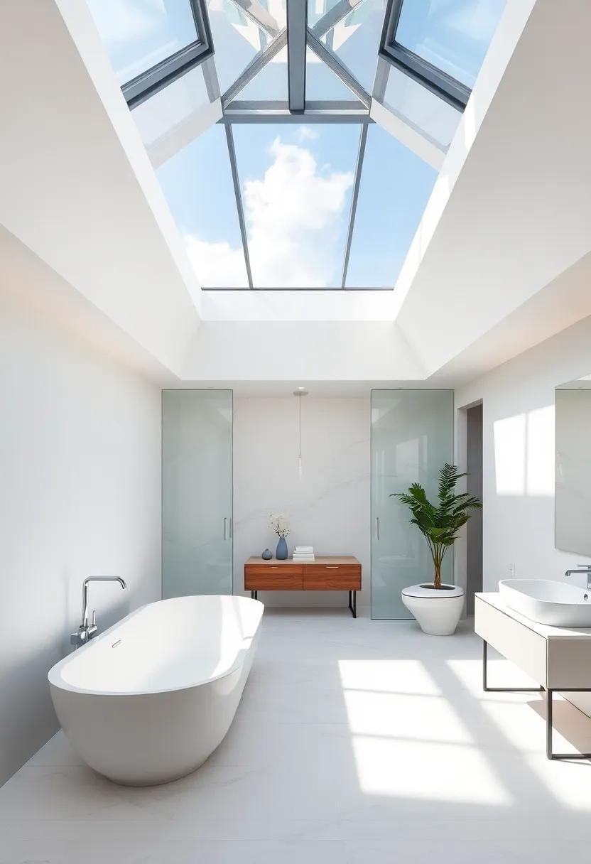 Elevate Your Sanctuary: The Allure of Luxury Bathrooms with Skylights