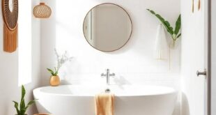 Embrace Boho Chic: Inspiring Bathroom Ideas for a Relaxed Apartment Oasis