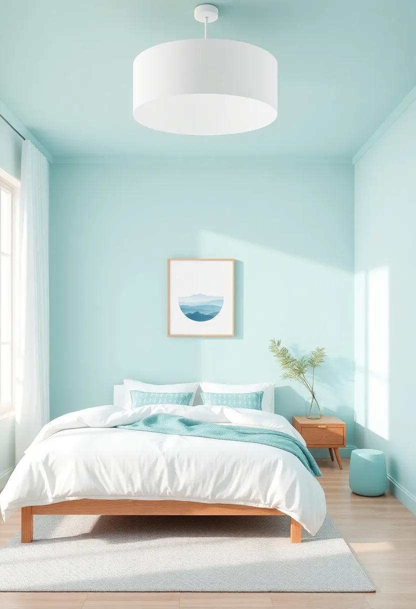 Serene Spaces: Inspiring Bedroom Color Combinations Featuring Turquoise