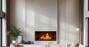 Embracing Elegance: The Allure of a Luxury Living Room with a Grand Fireplace