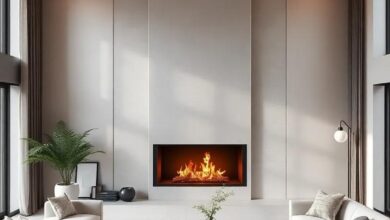 Embracing Elegance: The Allure of a Luxury Living Room with a Grand Fireplace