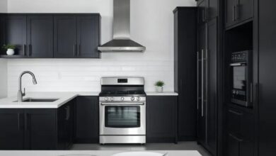 Elegant & Bold: Inspiring Design Ideas for Classic Black Kitchen Cabinets