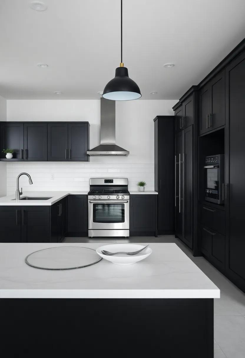 Elegant & Bold: Inspiring Design Ideas for Classic Black Kitchen Cabinets