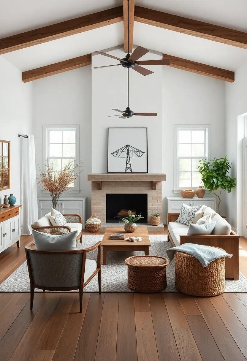 Embrace Rustic Charm: Designing a Farmhouse-Inspired Country Living Room