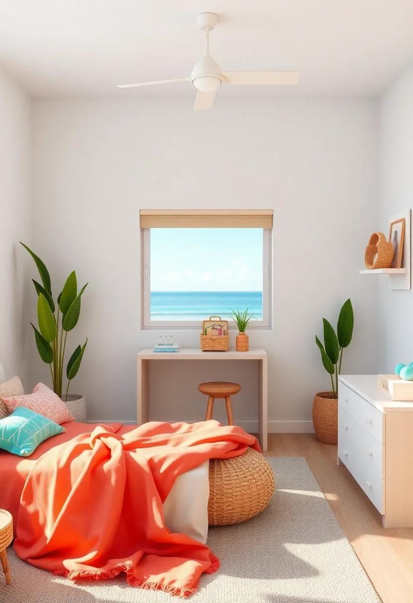 Creating a Beach Paradise: Inspiring Beach-Themed Rooms for Teen Girls