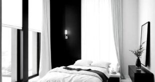 Embracing Serenity: The Allure of Black and White Minimalist Bedrooms