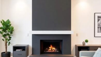 Transform Your Space: Embrace Sleek Design with a Small Living Room Fireplace