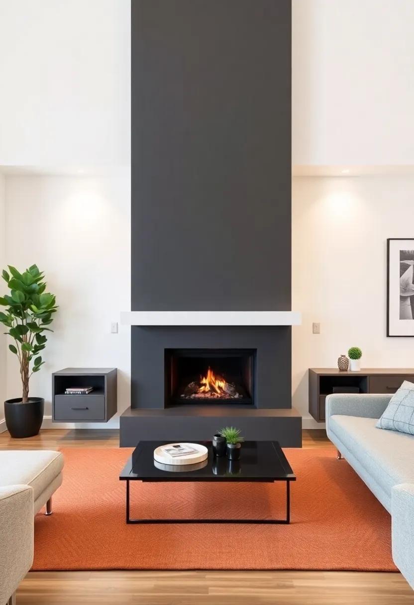 Transform Your Space: Embrace Sleek Design with a Small Living Room Fireplace