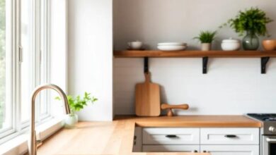 Embracing Rustic Charm: The Allure of Butcher Block Countertops in Farmhouse Kitchens