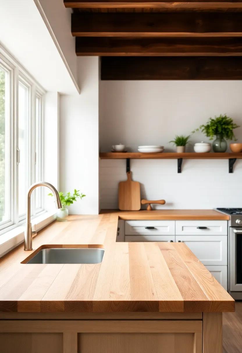 Embracing Rustic Charm: The Allure of Butcher Block Countertops in Farmhouse Kitchens