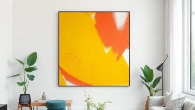 Transform Your Space: Embracing Bold Art and Decor in the Modern Living Room