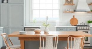 Embracing the Coastal Vibe: Transform Your Kitchen with a Seaside-Inspired Table