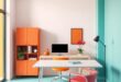 Revitalize Your Workspace: Designing a Colorful Contemporary Home Office