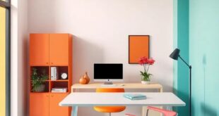 Revitalize Your Workspace: Designing a Colorful Contemporary Home Office