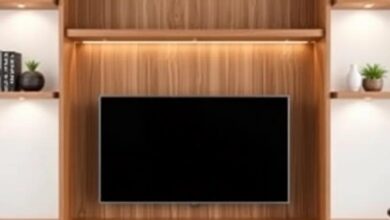 Transform Your Space: Elevate Your TV Setup with Custom Built-In Shelves
