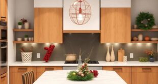 Transform Your Kitchen Island: Festive Christmas Decor Ideas to Delight All Season