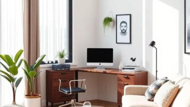 Transforming Your Living Room: Creative Ideas for a Cozy Small Home Office