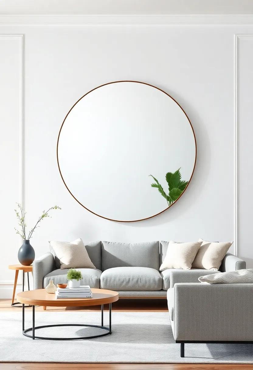 Making a Statement: Oversized Mirrors as Focal Points