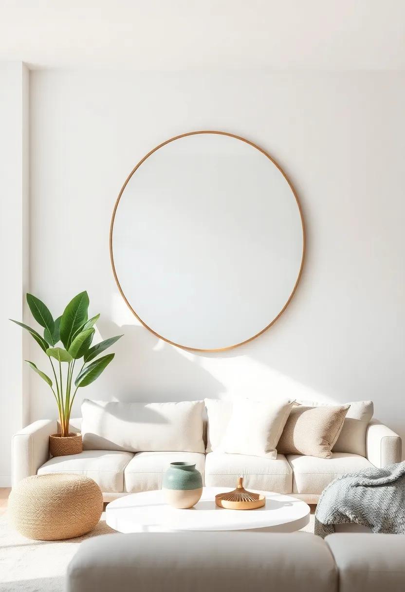 Bringing Nature Indoors: Mirrors ‌that reflect Natural Elements