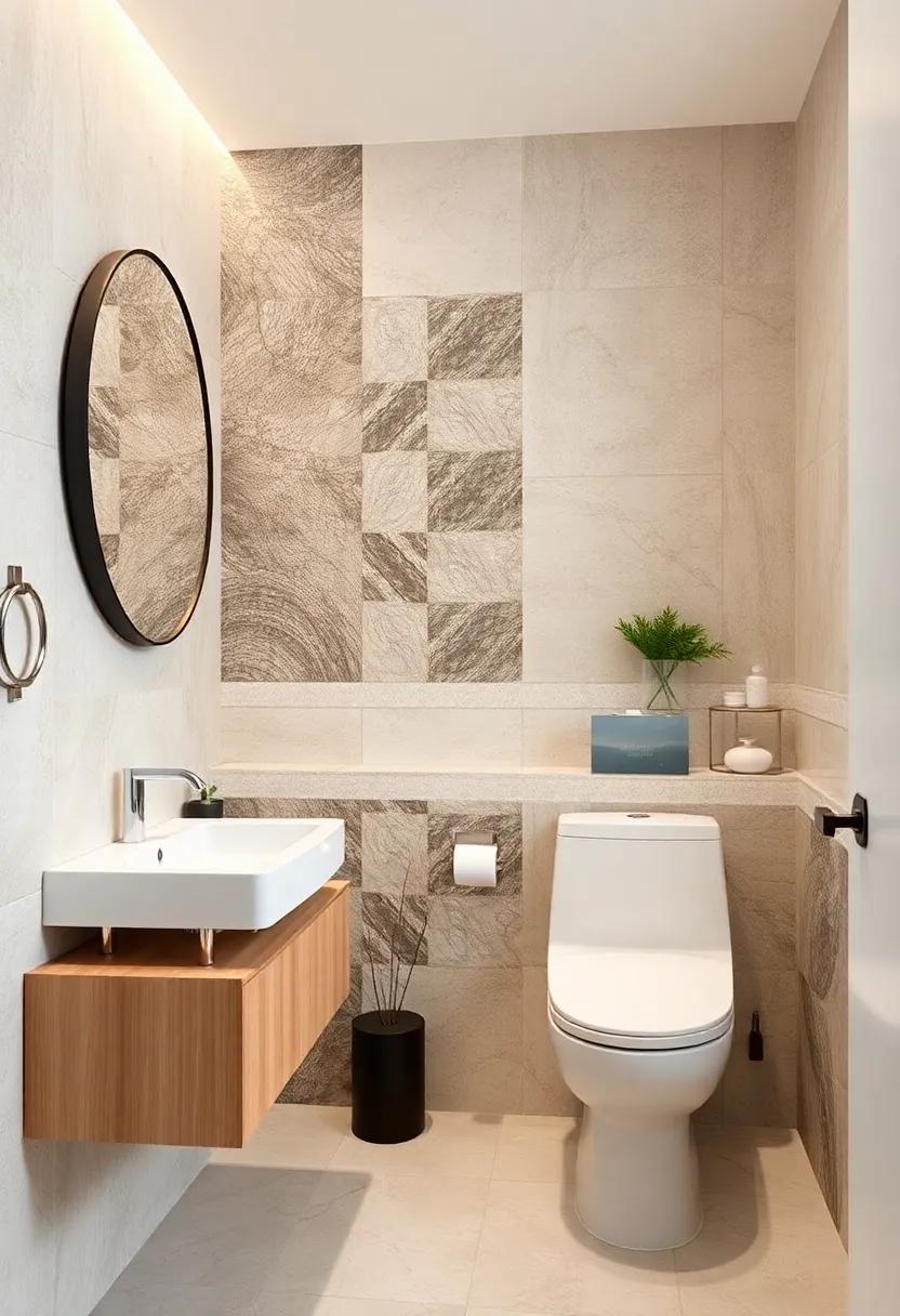 Mixing Patterns ⁣and Textures for Unique Bathroom Aesthetics