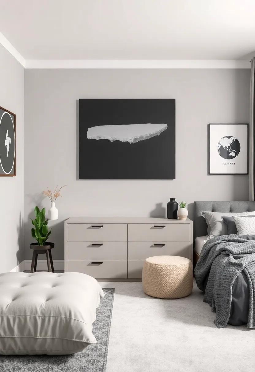 Adding Personality through Ash Grey Themed Decor⁢ Items