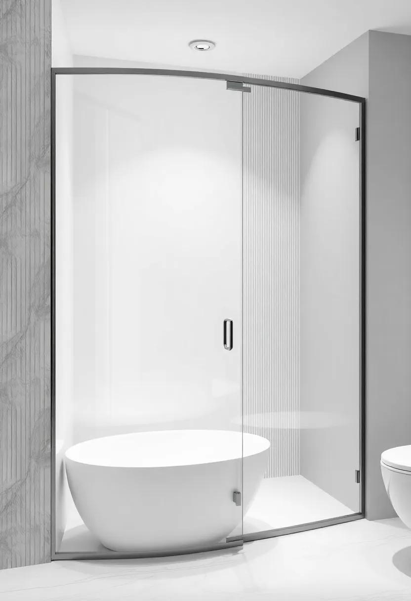 Customizable Shower Partitions​ For A Personalized Touch