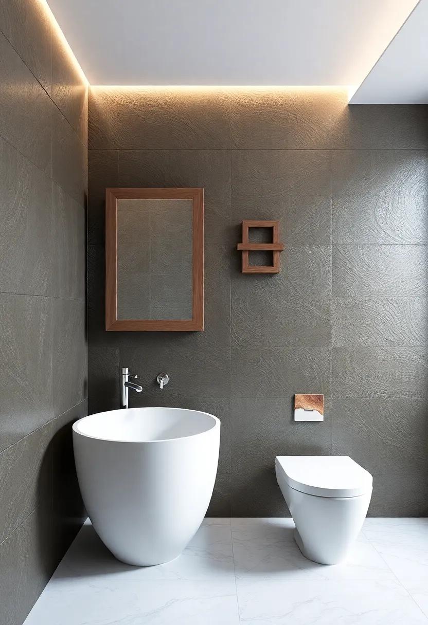 Incorporating Textured Metallic Surfaces‌ to Enhance Your Bathroom⁢ Style