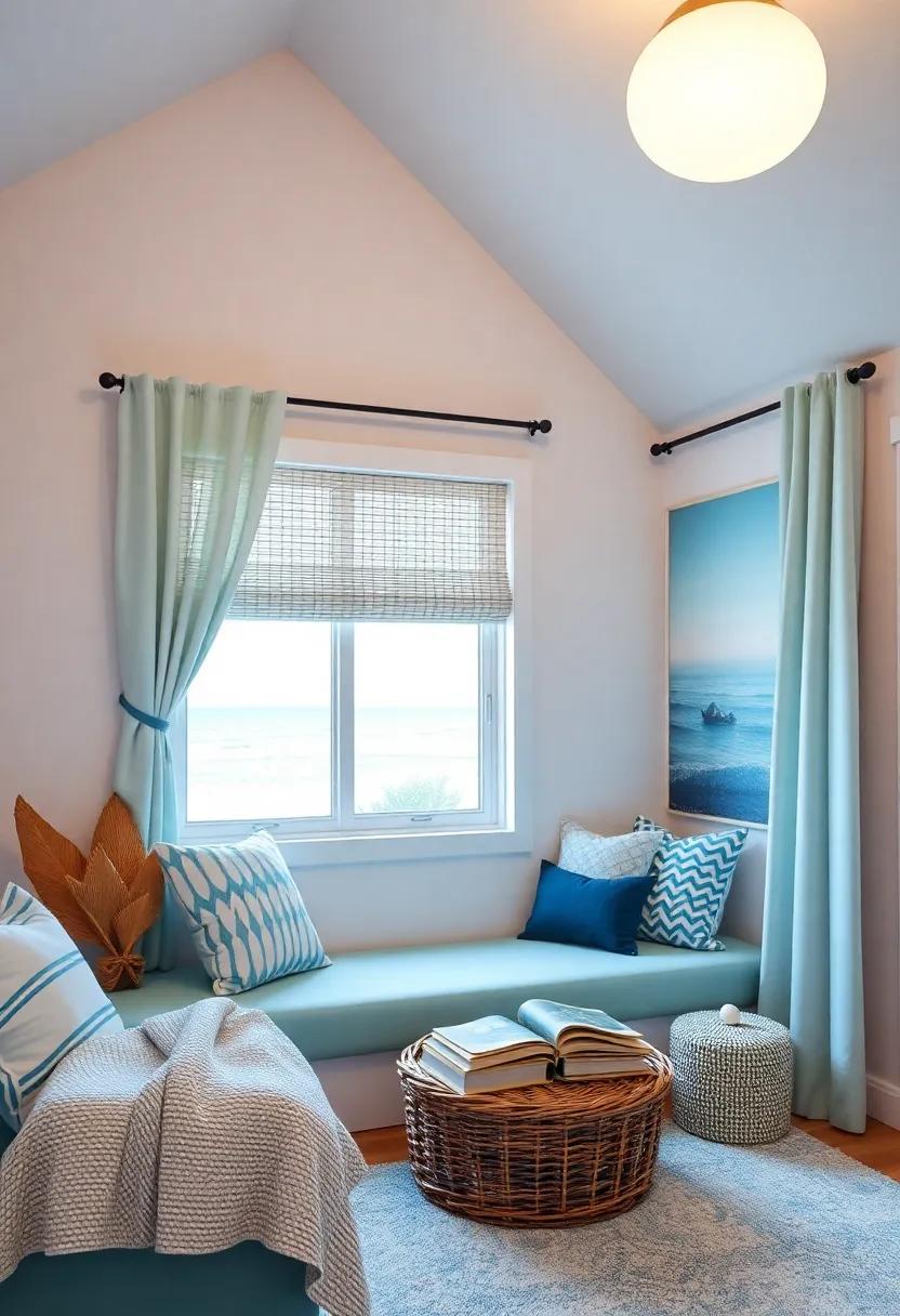 Book Nook‍ by the ‍Sea: Creating⁤ a Cozy Reading⁢ corner with a ⁢Coastal ‌Twist