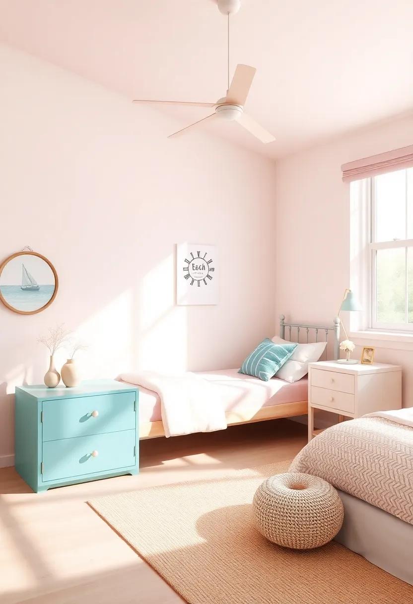 Coastal Color palettes That Inspire Serenity and Freshness in a⁣ Teen's Room