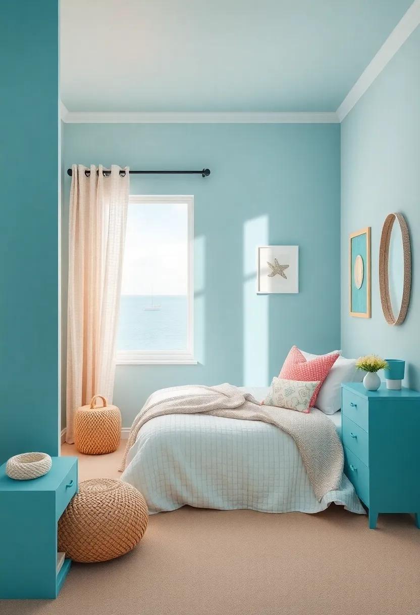 Creating a Colorful Coastal Palette with Ocean Blues and Sandy Neutrals