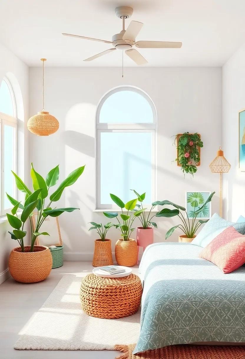 Tropical Plants‍ Enhancing the ‌Room's ​Fresh and Lively Atmosphere