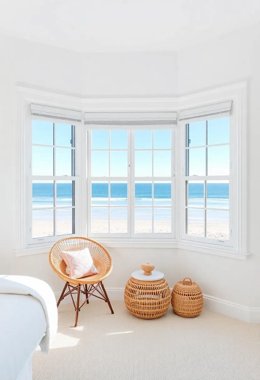 Window ​Treatments: Light and Airy⁢ Options to Frame⁣ Coastal⁣ Views​ Beautifully