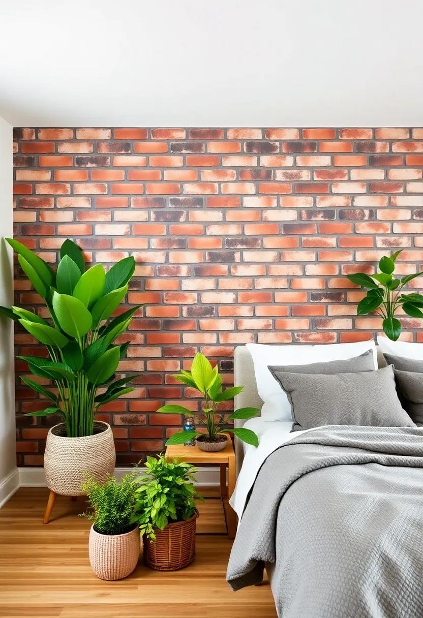 Bringing Nature indoors: Plants That ​Pair Well with Brick