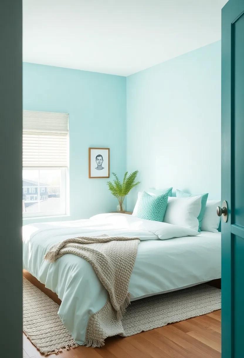 Curated corners: Inspiring Nooks With Cozy Textiles In Turquoise Themes