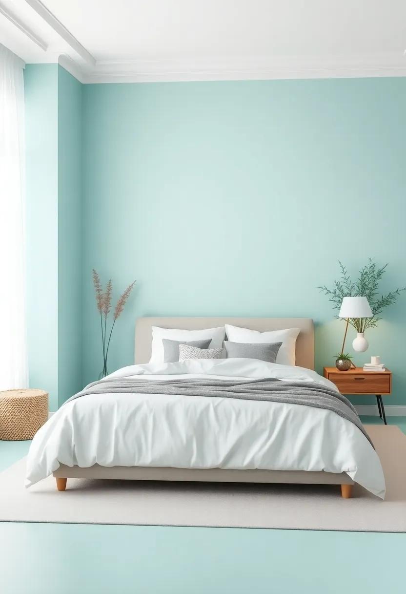 Light And Airy: Creating Spaciousness With Soft Turquoise Walls