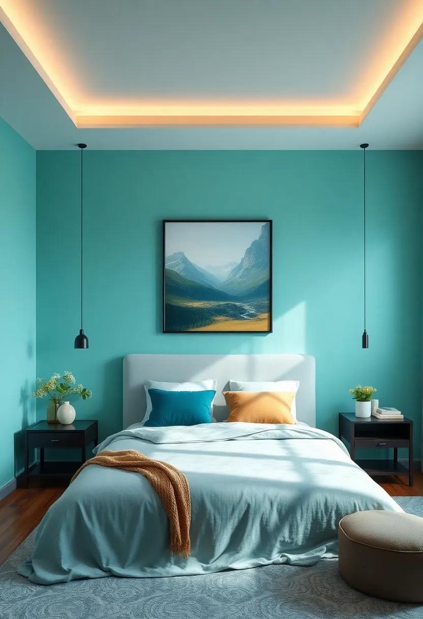 Mood Lighting: Enhancing Turquoise Spaces With ⁤Ambient lighting ‍Techniques