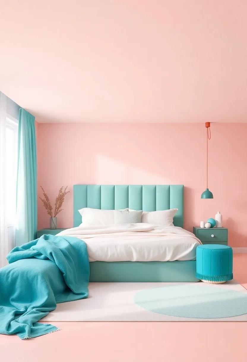 Shades of Tranquility: Exploring Turquoise Alongside Soothing ⁣Pastels