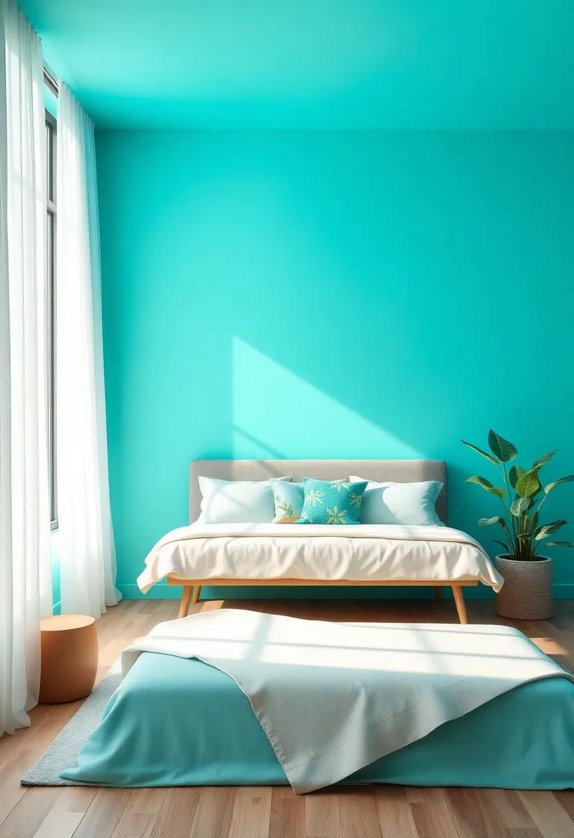 Tropical Escape: invoking Island Vibes With Vibrant Turquoise Palettes