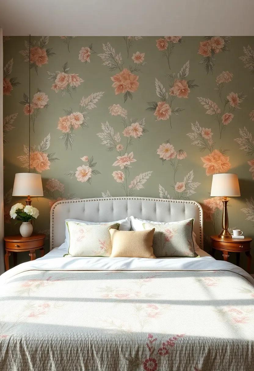 Make⁢ a Statement with​ Vintage Floral Wallpaper That Brings Timeless Charm ⁣to Your Sanctuary